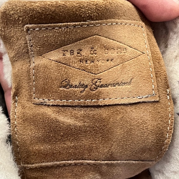 Rag & Bone Shearling Lined Sneakers - Picture 6 of 7